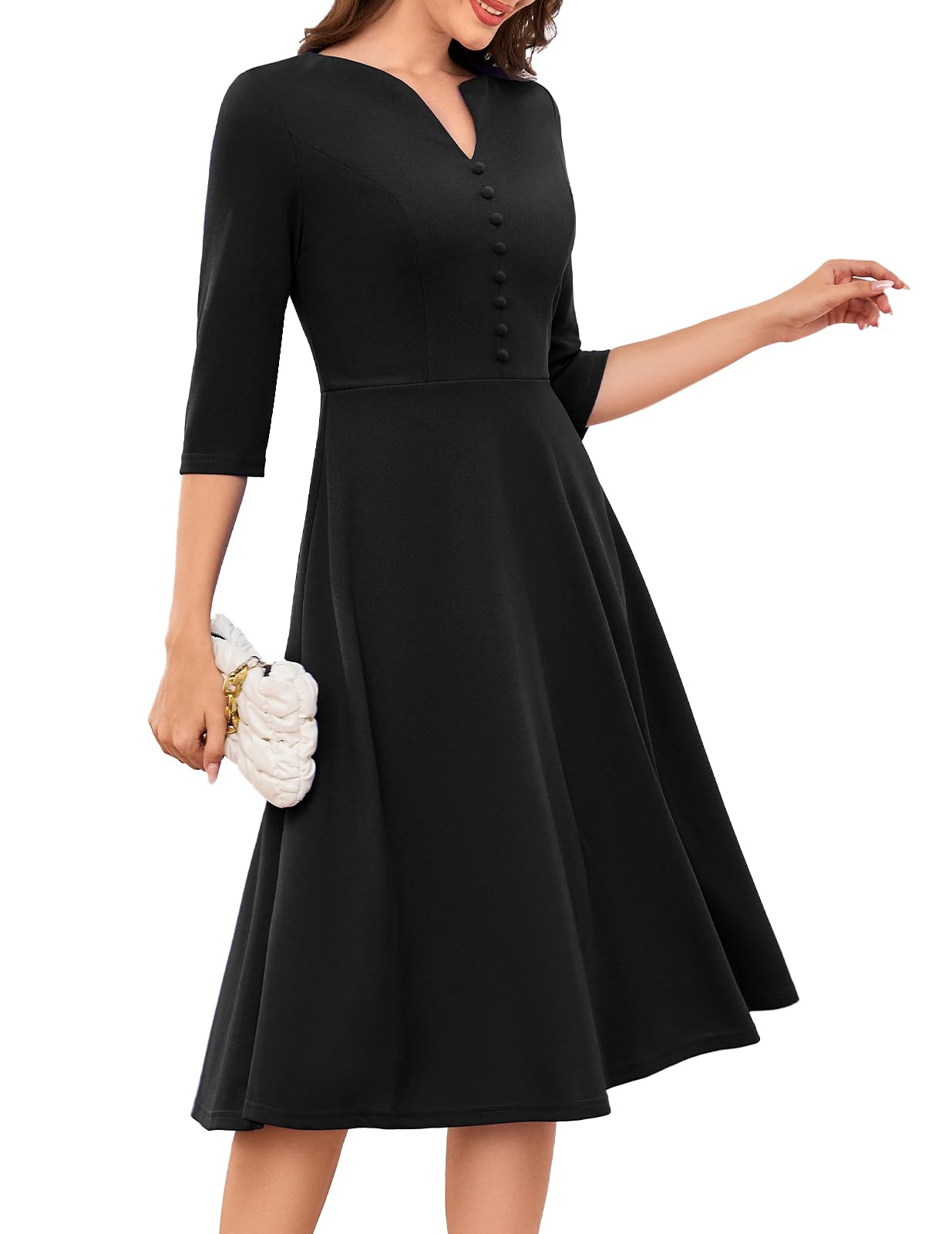 Amazon.com: DRESSTELLS Cocktail Dress, Black Dresses for Women Wedding