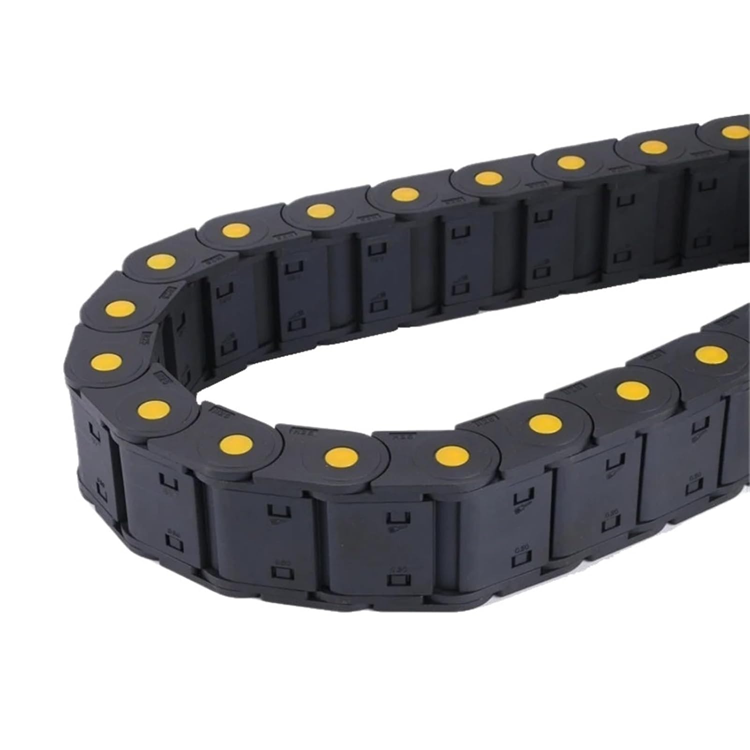 Bridge Chain 35 * 117 35 * 125 35 * 150 35 * 175 Open Cable Drag Chain Wire Carrier Towline Cable Carrier Towing Chain(35x117mm,Bridge Type Chain)