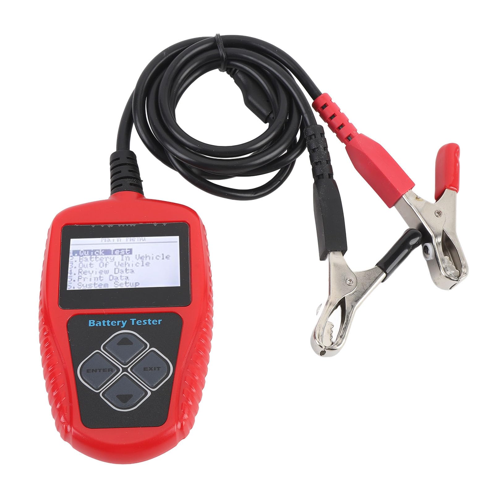 Probador de Batería de Coche de 12V para Pruebas de Carga Automotriz CCA 100-2000 220AH Analizador de Batería Herramienta de Carga de Arranque