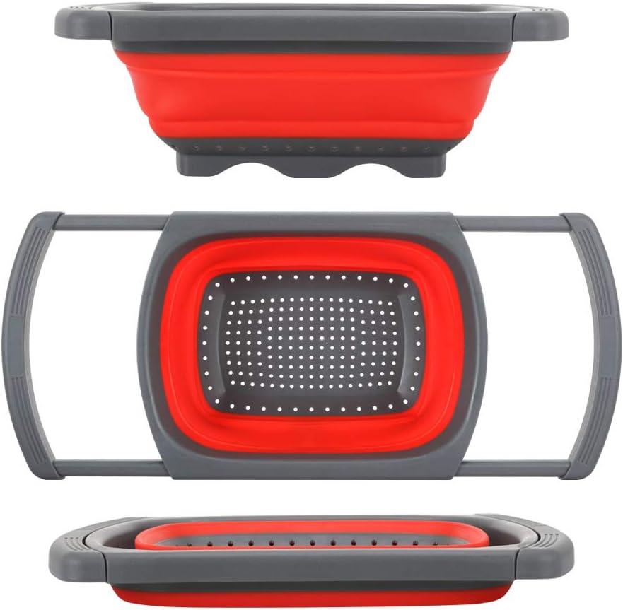 Kitchen Collapsible Colander,Colander Collapsible Silicone
