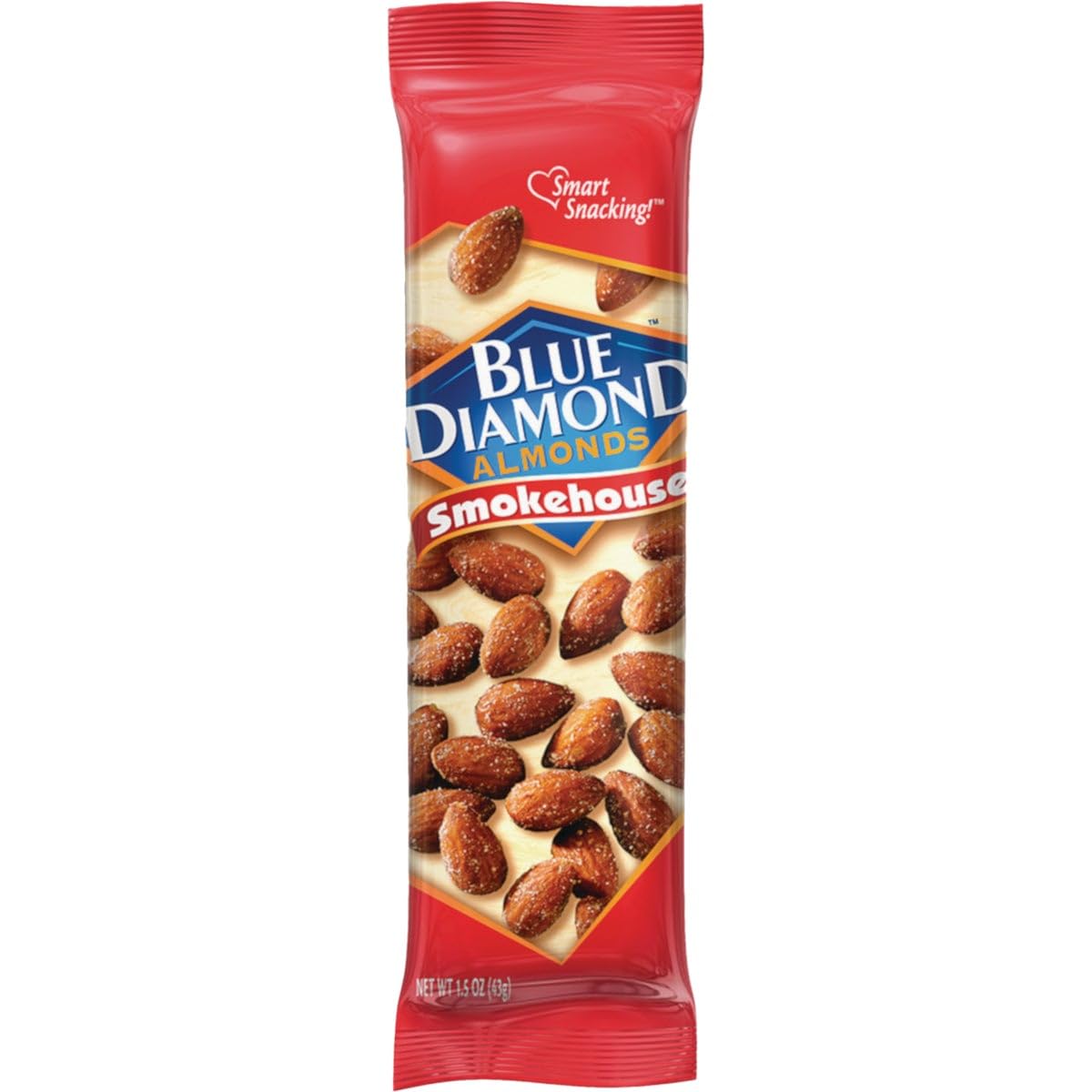 DDI Blue Diamond Smokehouse Almonds- Case of 12