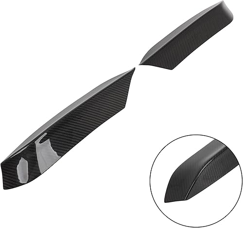 Vista 15 de SCITOO Alerón de labio delantero para Hyundai Elantra 2017-2018 para parachoques delantero negro brillante