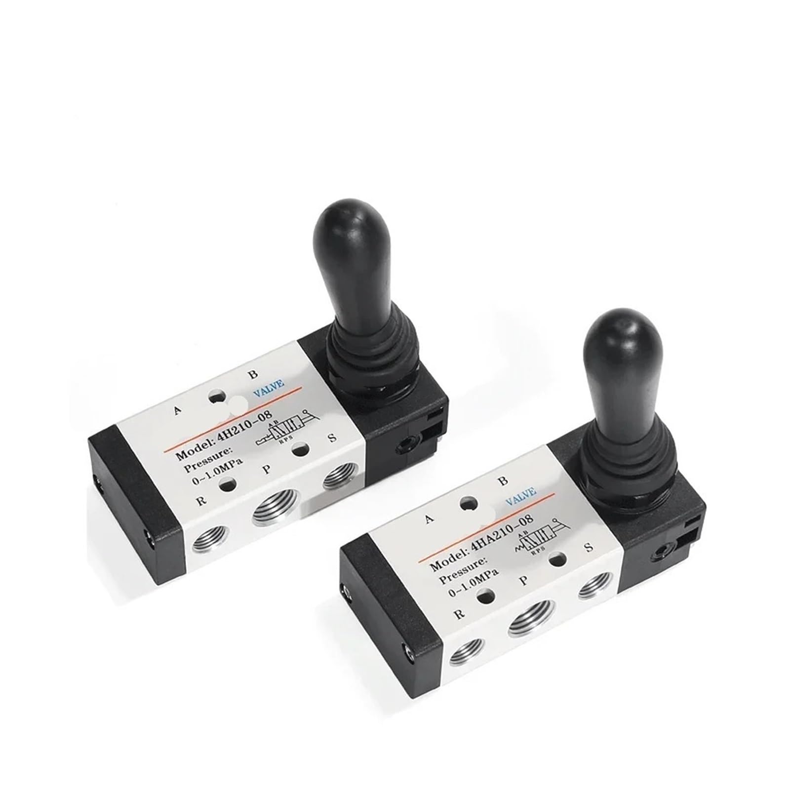 KNIUWMBMH 1pcs Pneumatic Manual Valve Hand Valve 4H210 4HA230 4H310 4HA330(4HA210-08)