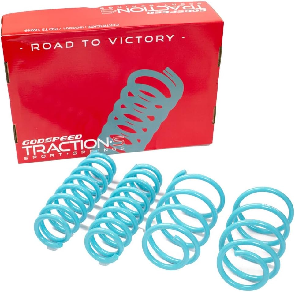 Godspeed Traction-S Lowering Springs BMW 3-Series xDrive E90 E91 E92 E93