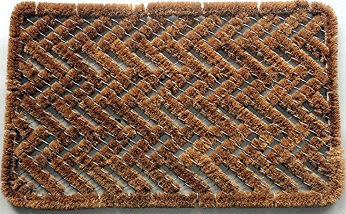 COCO MATS 'N MOREBrush Mat - Basket Weave, Door Mat, 18" x 30"