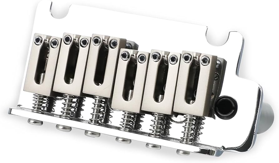 Amazon.com: OVSAL 52.5mm Electric Guitar Bridge Chrome 2-Point Amazon.com: OVSAL 52.5mm Electric Guitar Bridge Chrome 2-Point