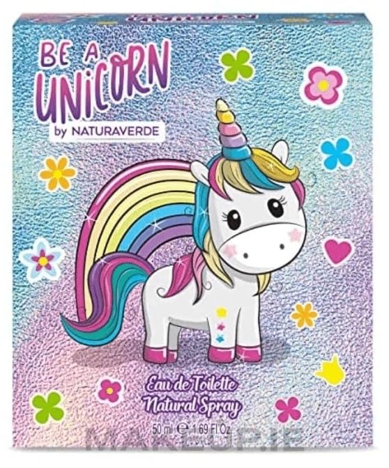 NATURAVERDE Kids -BE A Unicorn Eau De Toilette, 30 ml, fragancia para niños, dulce y delicada fragancia inspirada en el mundo de los unicornios
