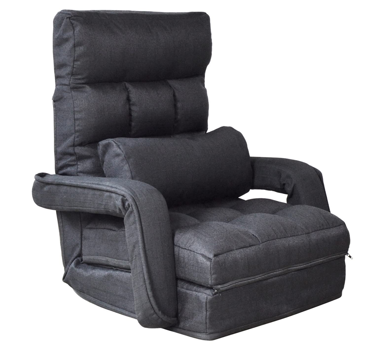 VDD - Chaise de Jeu Lounge - Chaise de Sol - Dossier réglable - se déplie en Chaise Longue