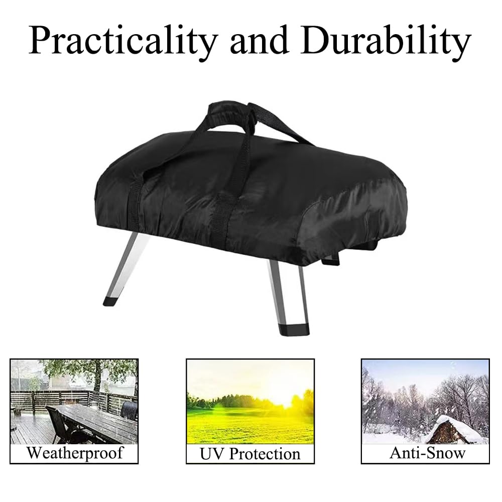 Funda protectora impermeable para horno de pizza con asa, tela Oxford a prueba de polvo, compatible con hornos de pizza Koda 16