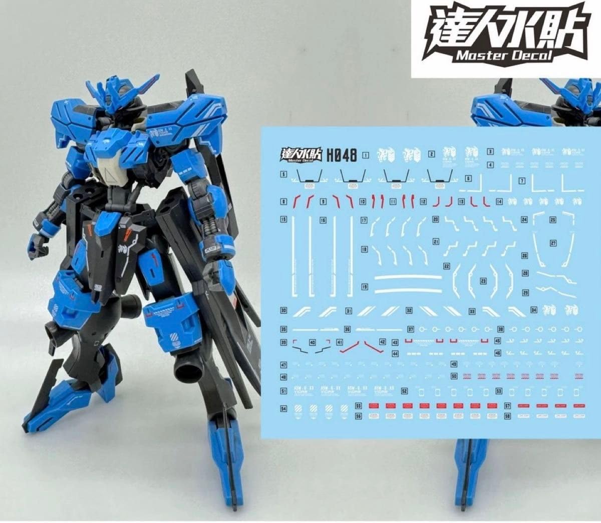 BANDAI NIGHTINGALE 1/144 HG 水転写式デカール付 HG 1/144