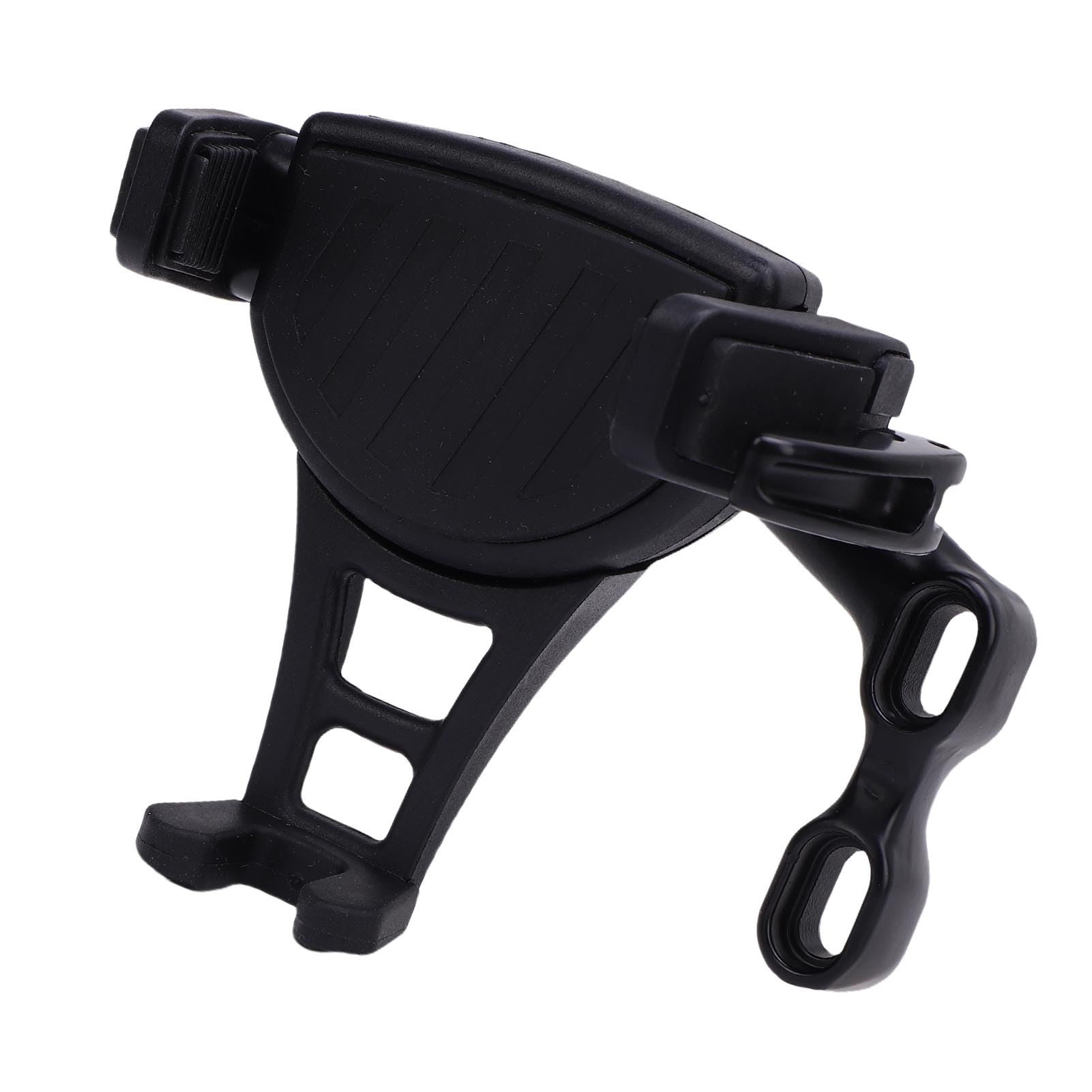 Aramox Przesunięty Uchwyt na Telefon do Montażu na Okonie, Regulowana Konstrukcja, stabilność Antypoślizgowa, Pasuje do Motocyklistów Gold Wing 2018-2024 (BLACK)