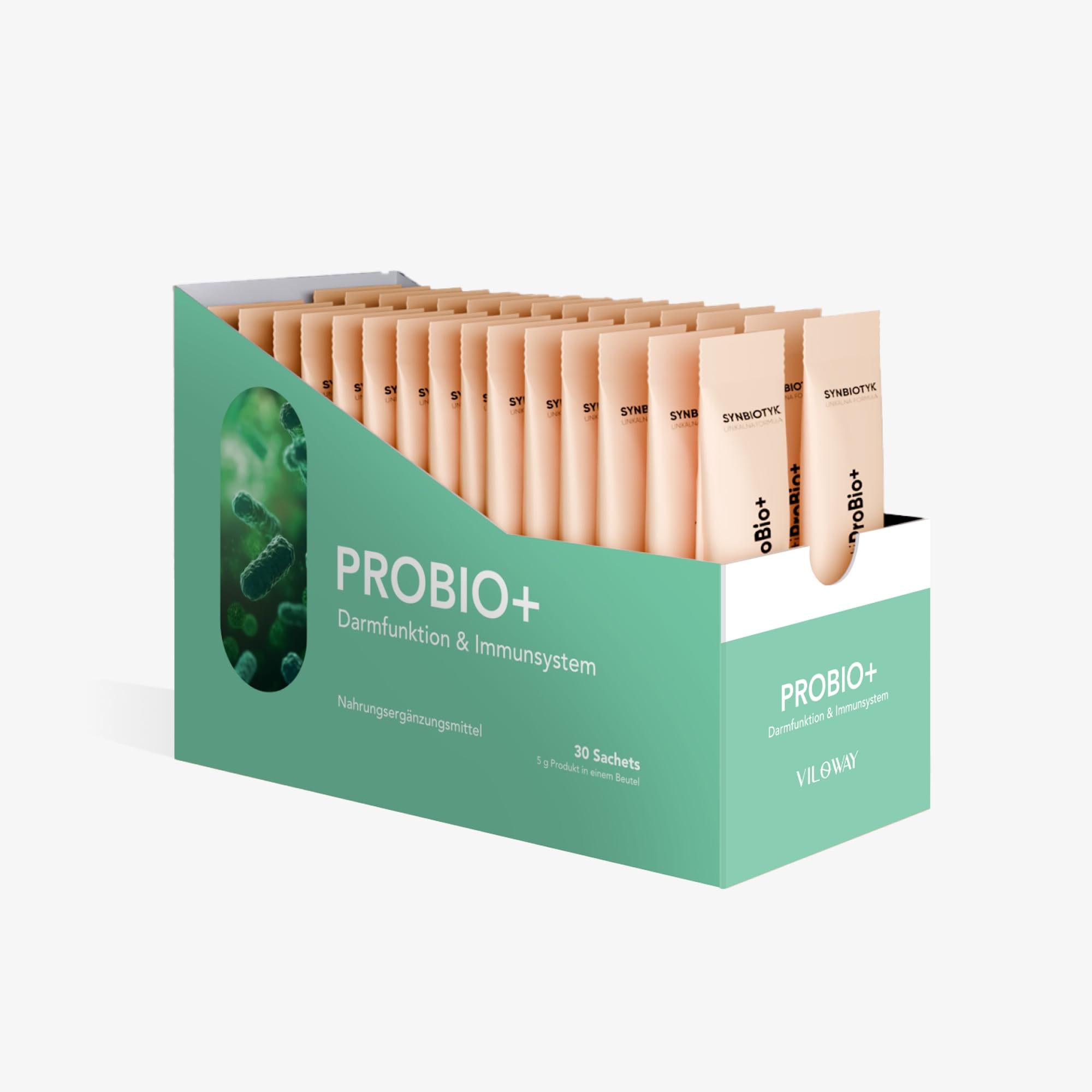 Probiotika Sachets 19 Kulturen – 450 Mrd. KBE mit S. boulardii & Zink