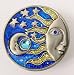 Welforth Pewter Sun & Moon Round Trinket Box Model No. J-792