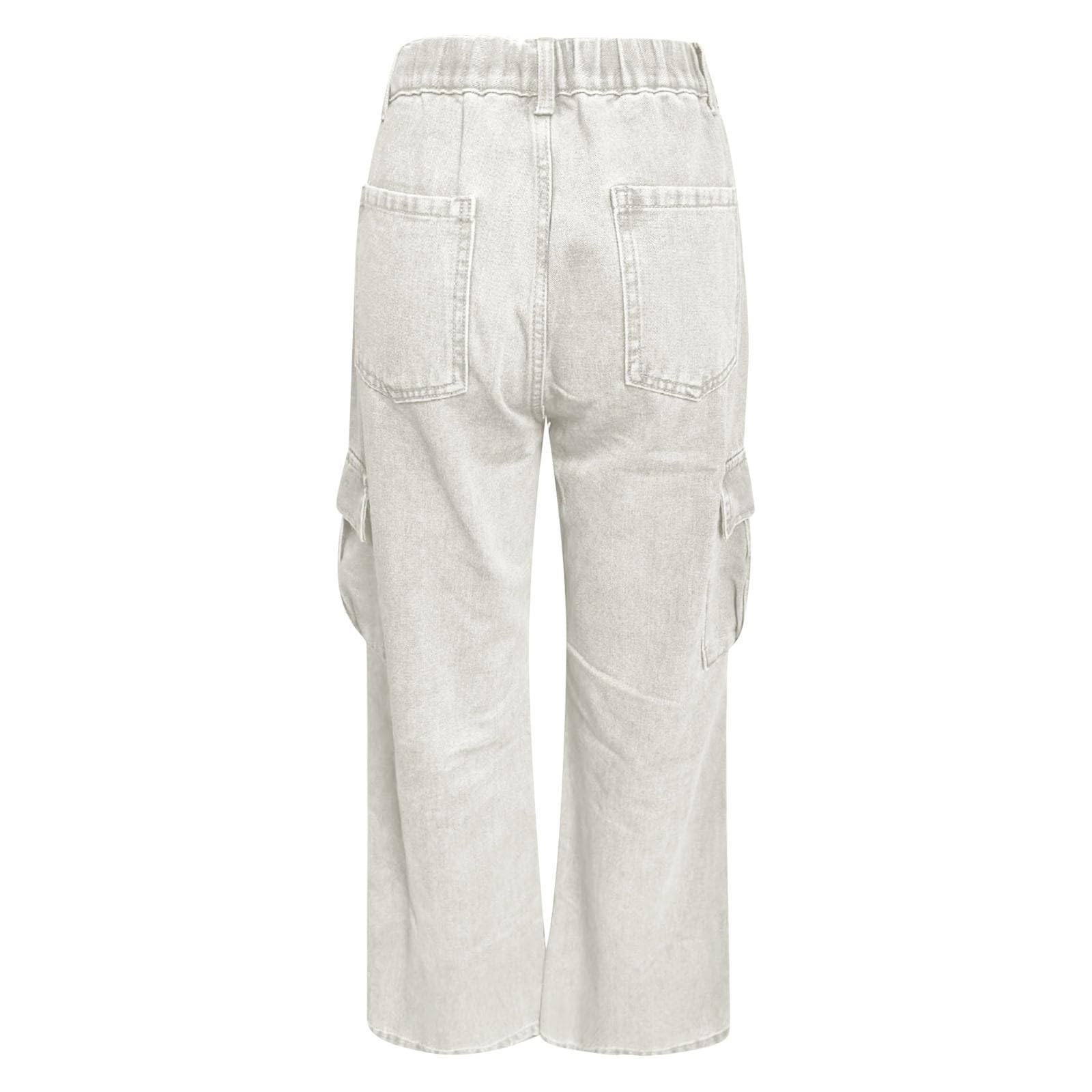Pantalones Vaqueros Mujer Jeans Pantalón Elasticos Tejanos Rectos Casual Anchos Ropa Ligero Baggy Invierno Primavera Tallas Grandes