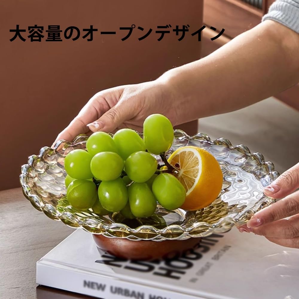 Amazon｜フルーツ皿 サラダボウル ガラス食器 ガラス フルーツ