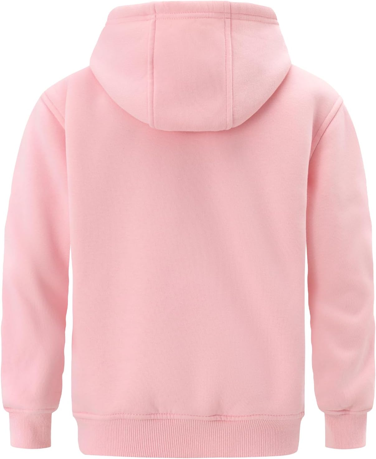 Spring&Gege Boys Girls Fleece Sherpa Lined Hoodie Kids Winter Warm Pullover Hooded Sweatshirts - Image 6