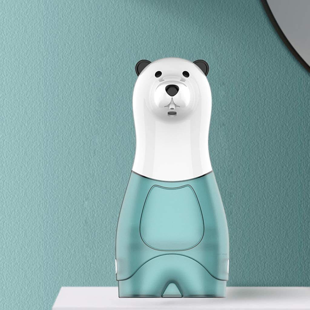 Distributore di sapone Distributore di sapone automatico touchless, dispenser di sapone a mani libere a vibrazione del sensore di movimento a infrarossi, distributore di sapone per la casa, scuol