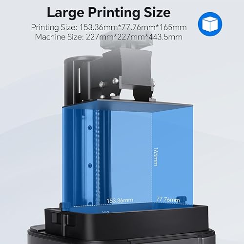 Miniatura 5 de ELEGOO Mars 4 Ultra 9K MSLA Impresora 3D con pantalla LCD monocromática de 7 pulgadas Soporte de velocidad de impresión rápida de transferencia WiFi