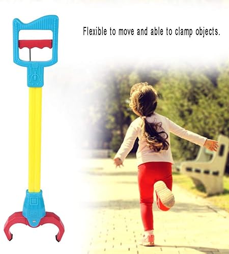 Miniatura 6 de Juguete agarrador para niños, juguetes de agarre de mano, flexible para mover, material plástico resistente para niños (amarillo)