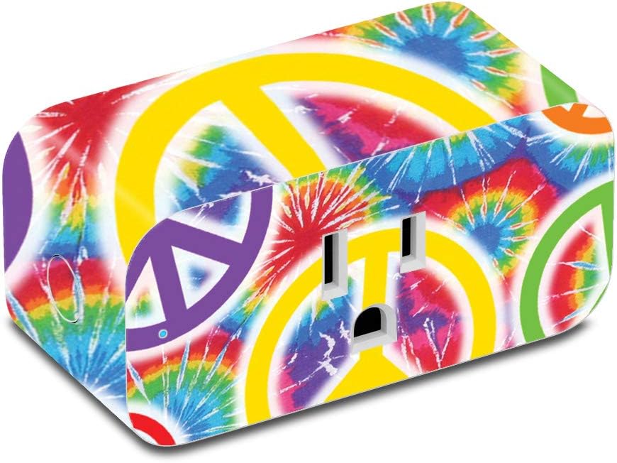 MightySkins Skin Compatible with Amazon Smart Plug - Peaceful Explosion | Protective, Durable, and Unique Vinyl Decal wrap Cover | Easy to Apply, Remove, and Change Styles | Made in The USA