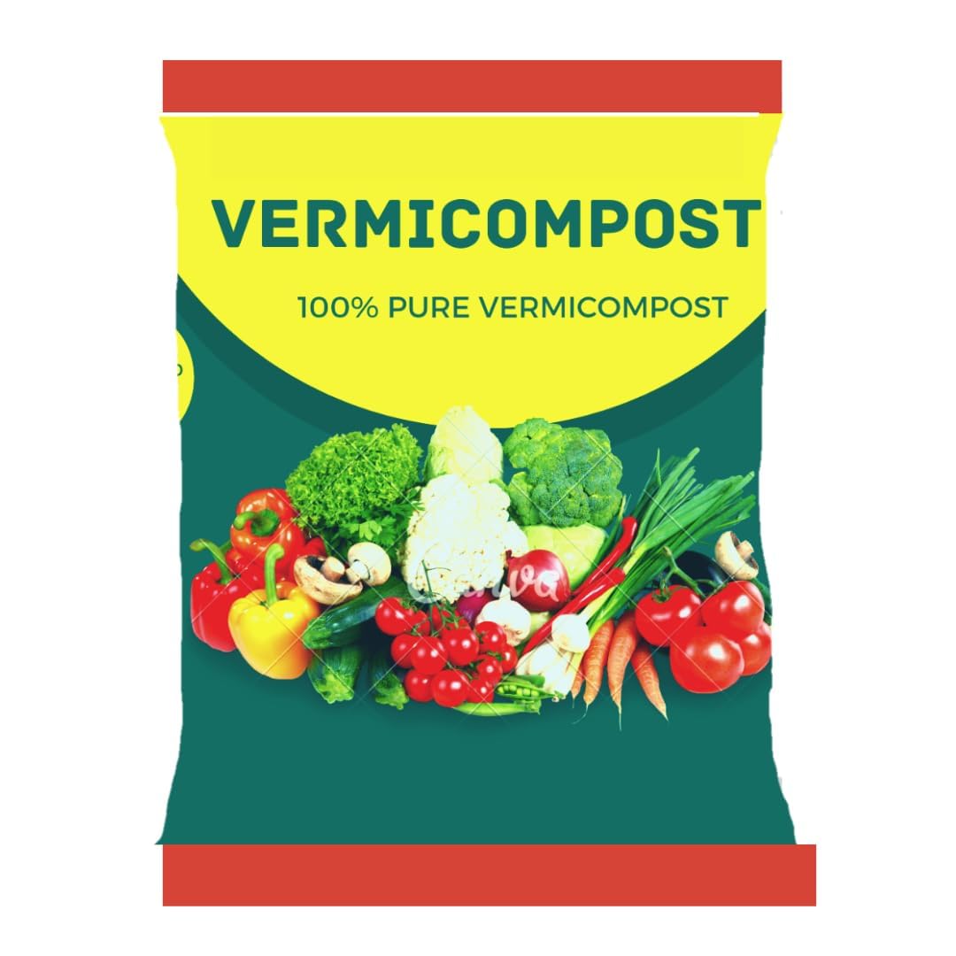 Organic plant Vermicompost 20 Kg - Fertilizer Manure Compost For Home Gardening All Kind Of Plants 20 Kg, Organic Khad (Black, 20), Powder-image-35