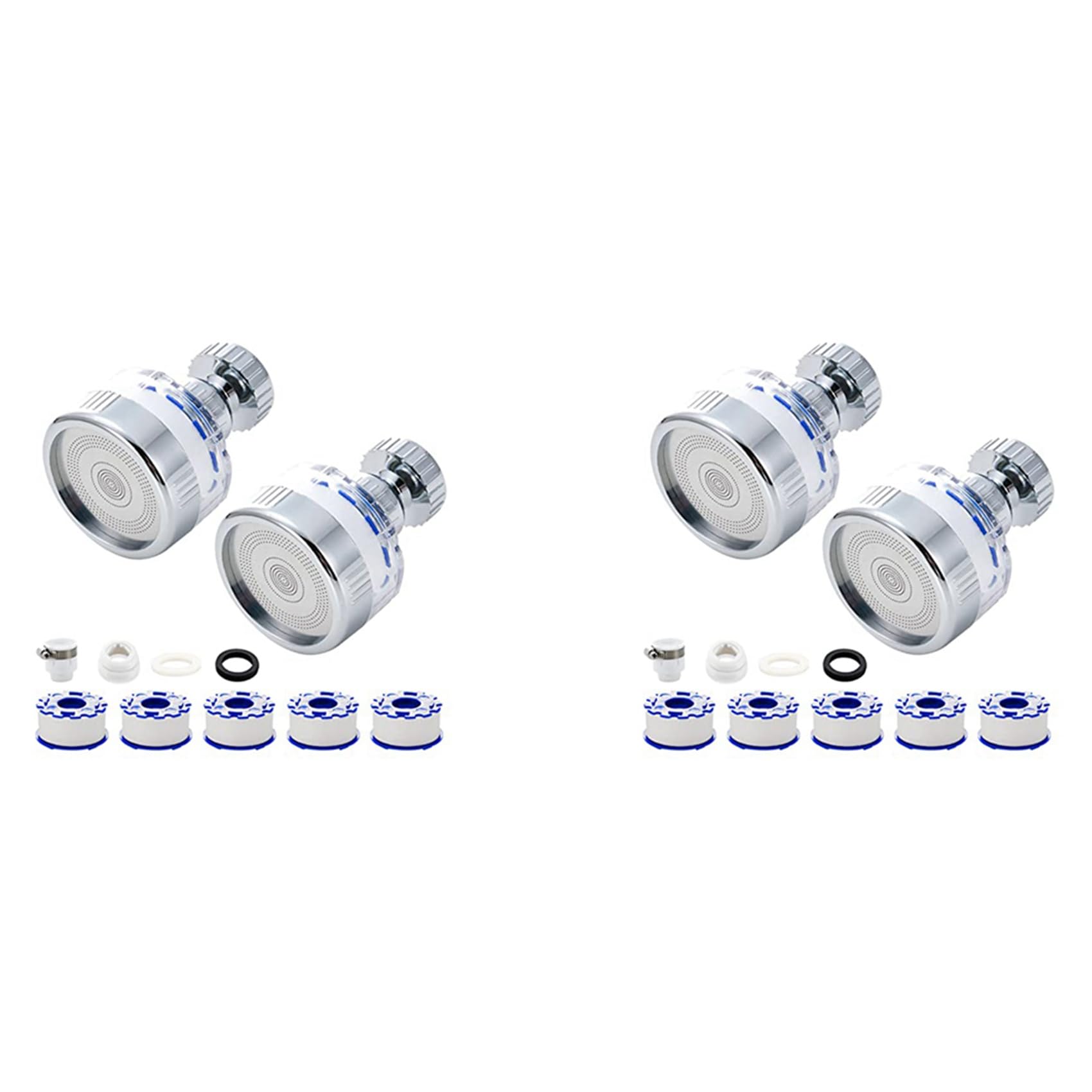 Jnchdghwa Photo Color 2X Sink Water Filter Faucet, Faucet Filter,360° Rotating Faucet Filters Purifier Tap Filtration For Home Bathroom