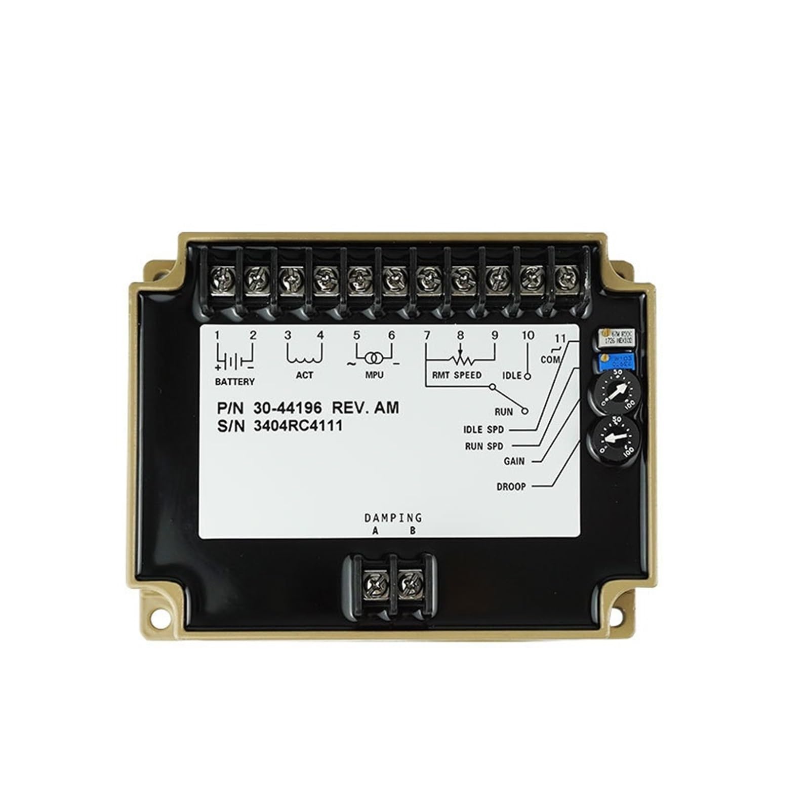 EFC3044196 agregat prądotwórczy, płyta sterująca prędkością, elektroniczny regulator prędkości, powolny start, regulator prędkości biegu jałowego