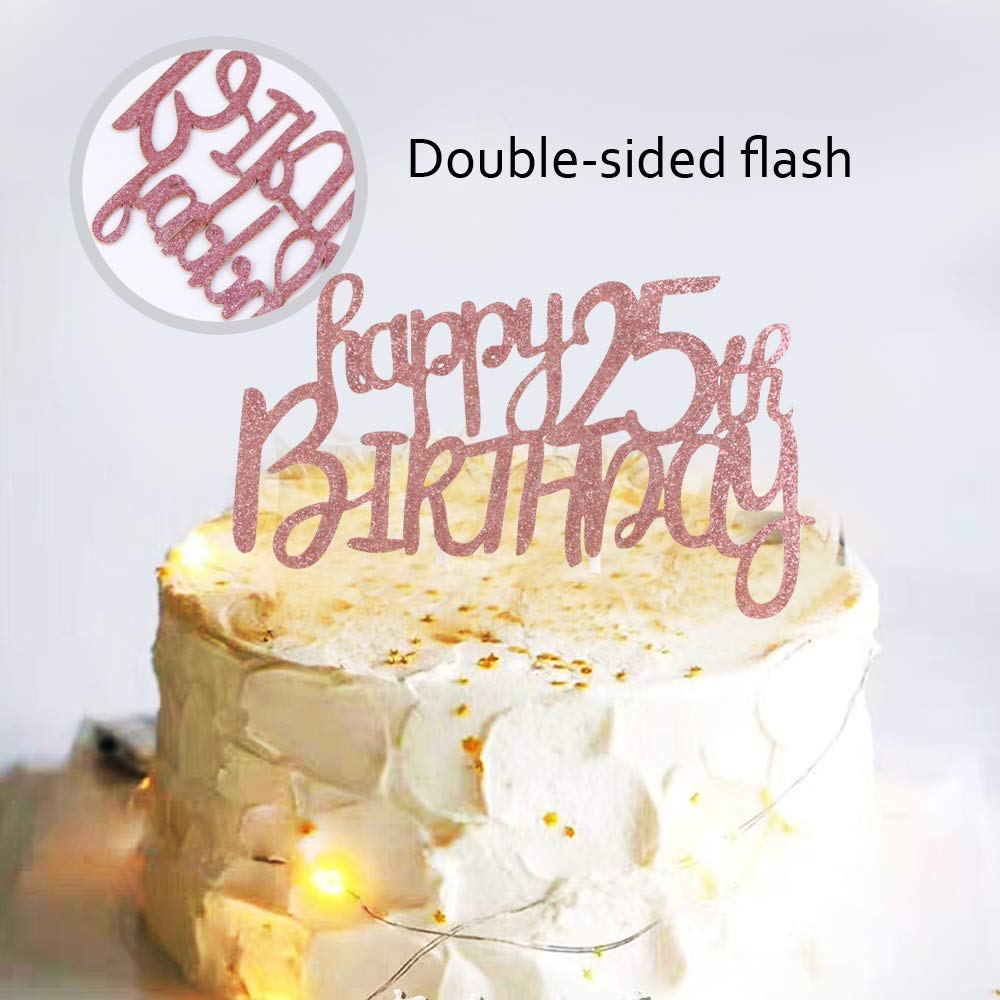 ws Happy Birthday 狂三　PR Sunny ZX Happy 25th birthday cake topper for 25th birthday