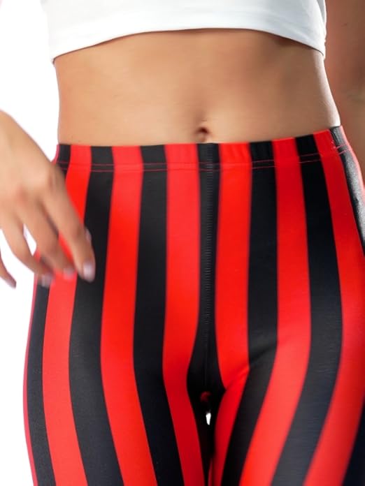 M17 Leggings Textured Panelling Striped Leggings Femme Blue M17 Leggings Ladies Gradiant Stripe Femme, Gris Chiné Leggings Femme Sport