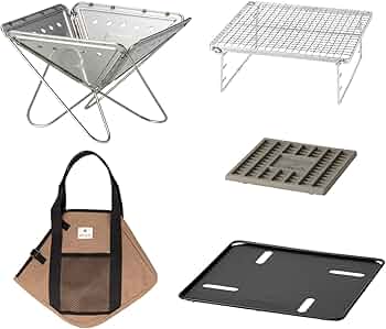 Amazon | snowpeak 焚火台S グリルネット 5点セット | Snow Peak Amazon | snowpeak 焚火台S グリルネット 5点セット | Snow Peak