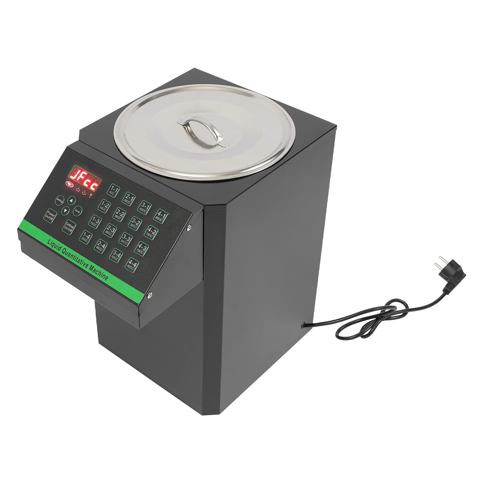 Dispenser automatico per sciroppo, per frutosio, 8 l, con display a LED