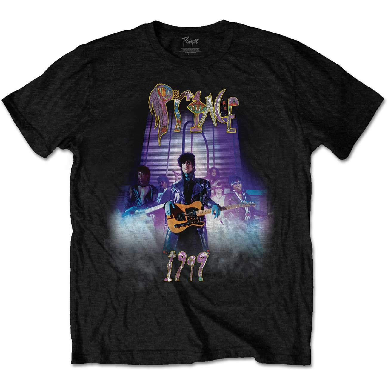 Rock Off Officially Licensed Products Men's Black Prince 1999 Smoke Official Tee T-Shirt Unisex (Xx-Large)