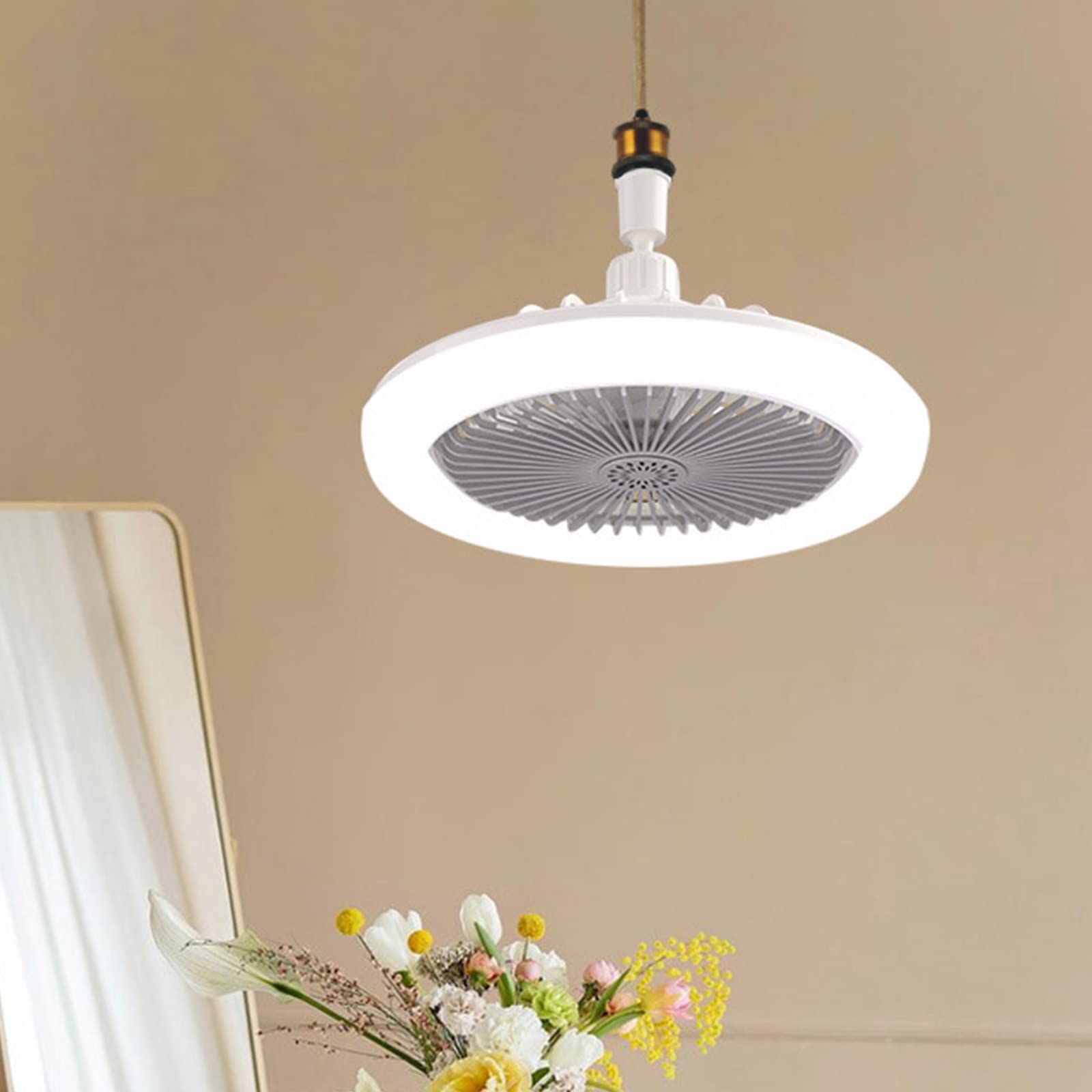 Lampadina A LED E27 Lampada Con Ventilatore 30W Lampade Da Soffitto A LED Lampadina Per Plafoniera Domestica Camera Da Letto Luce Decor Illuminazione Mercato Notturno E27 Lampada Con Ventilatore A A 2