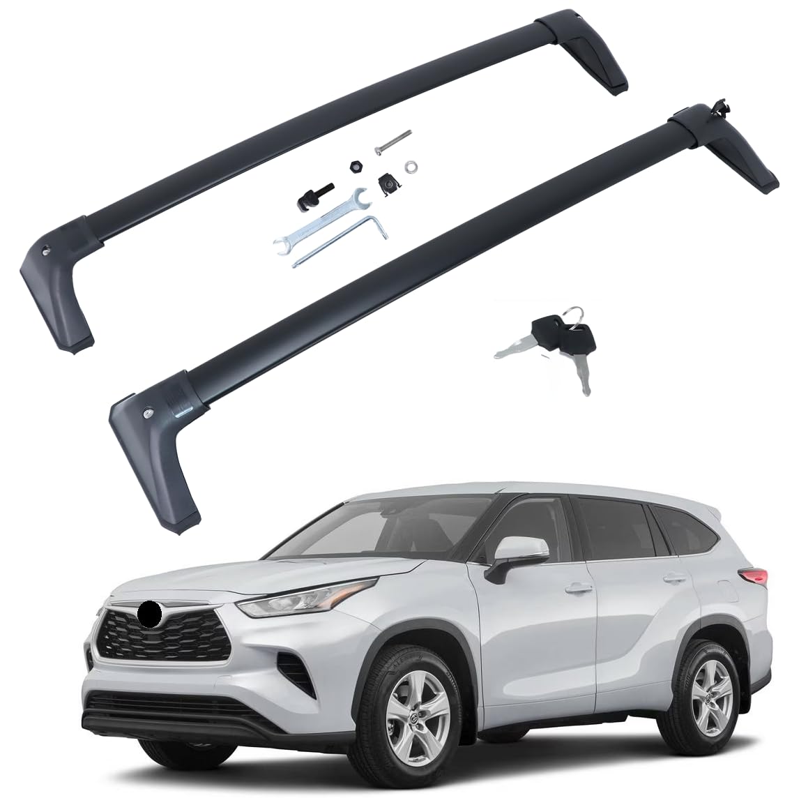 SAREMAS Roof Cross Bars (Highlander)