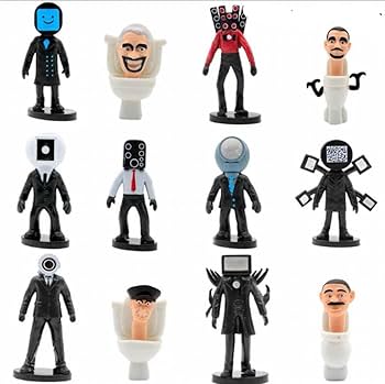 Amazon.co.jp: 最速入荷 最新キャラスキビディトイレフィギュア