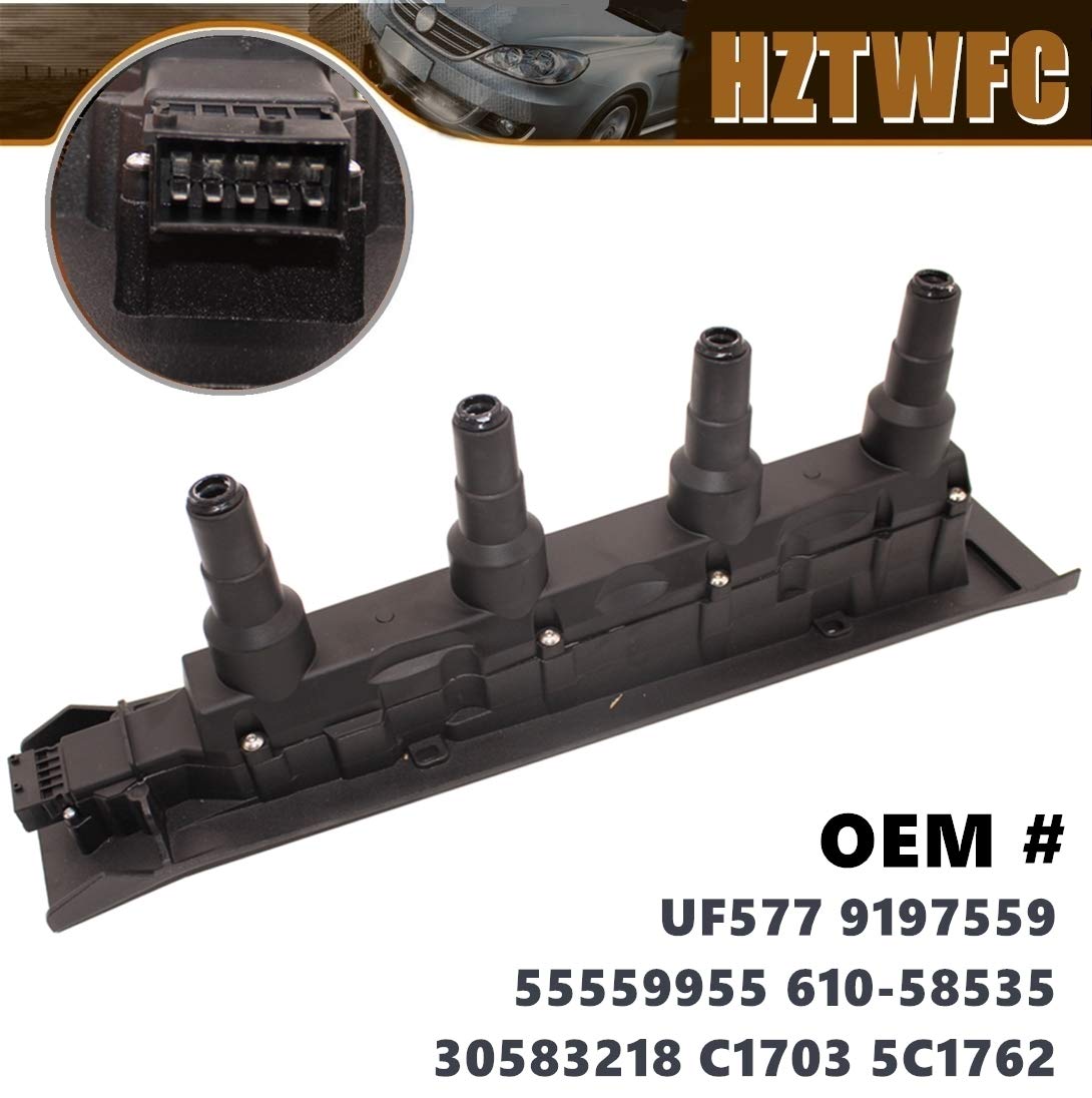 Amazon.com: HZTWFC Ignition Coil Pack Compatible for 99-09 SAAB 