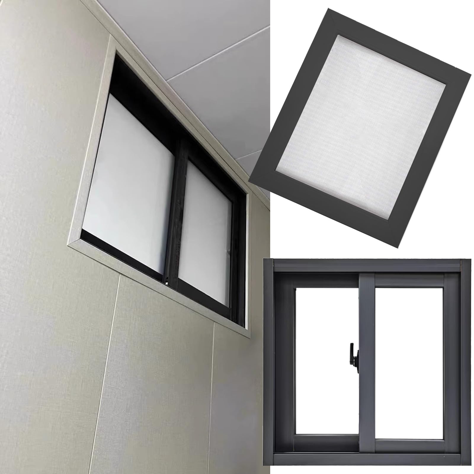 Amazon.com: WAHHWF Horizontal Sliding Window Replacement for Home
