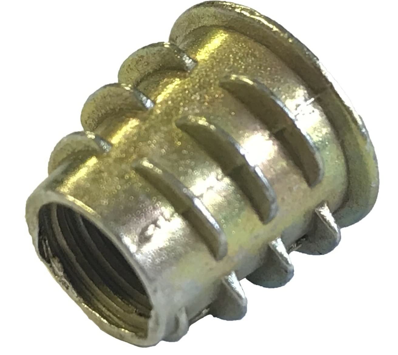M4 M5 M6 M8 M10 Threaded Hex Drive Insert Fixing Type D Wood Screw Inserts Nuts Pack of 10 (M8 x 13mm)