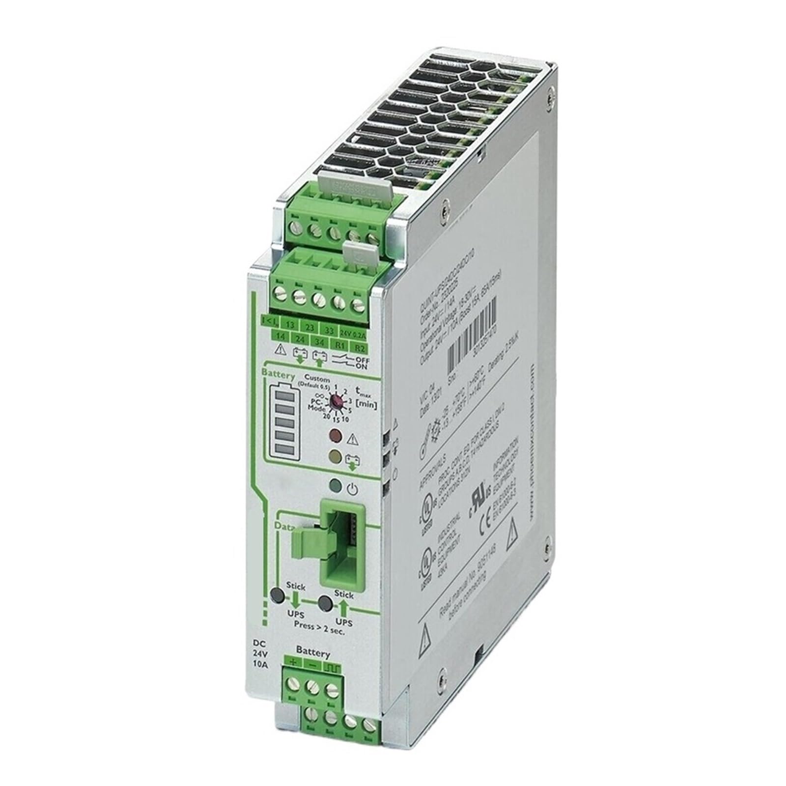 CXDFRSER Power Supply 2320225 QUINT-UPS/24DC/24DC/10 24V/10A