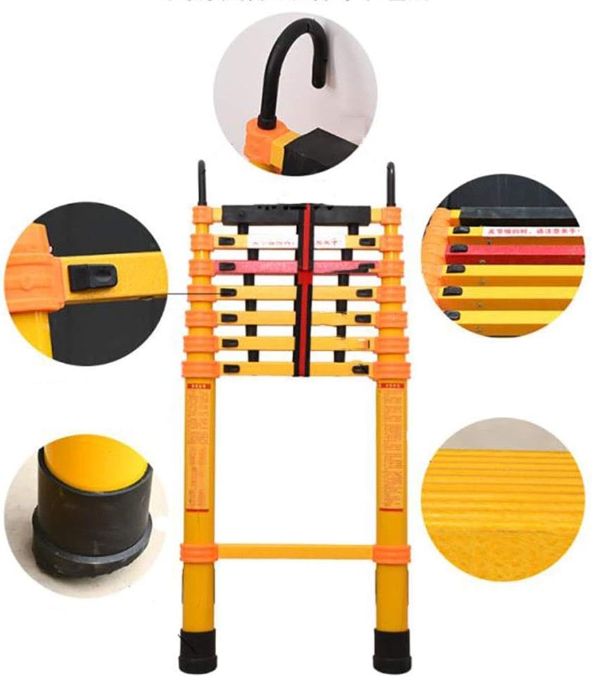 scala di prolunga in fibra di vetro