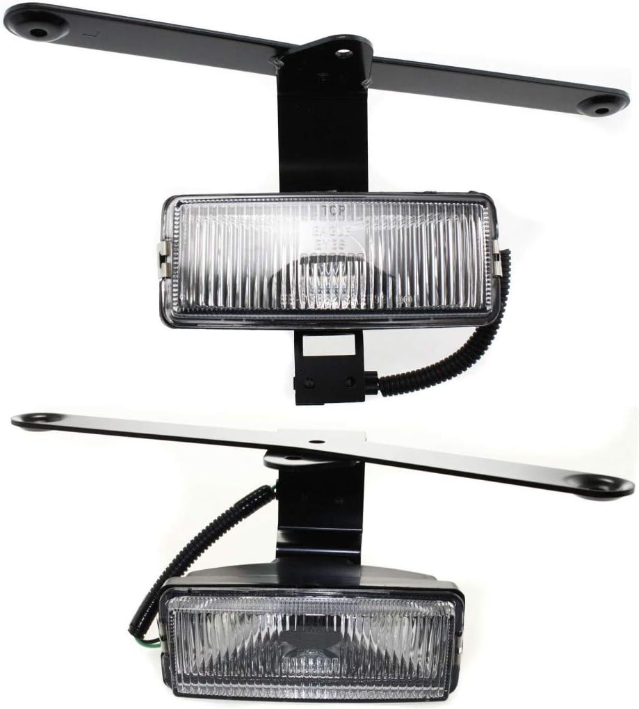 For 2000 2001 Nissan Xterra Pair Fog Lights Driver and Passenger Side NI2592110 NI2593110 | replaces 26155-7Z005 26150-7Z005
