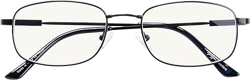 Vista 77 de BFOCO Gafas de lectura progresivas para mujeres y hombres, lentes de bloqueo de luz azul multienfoque con lectores de bisagra de resorte