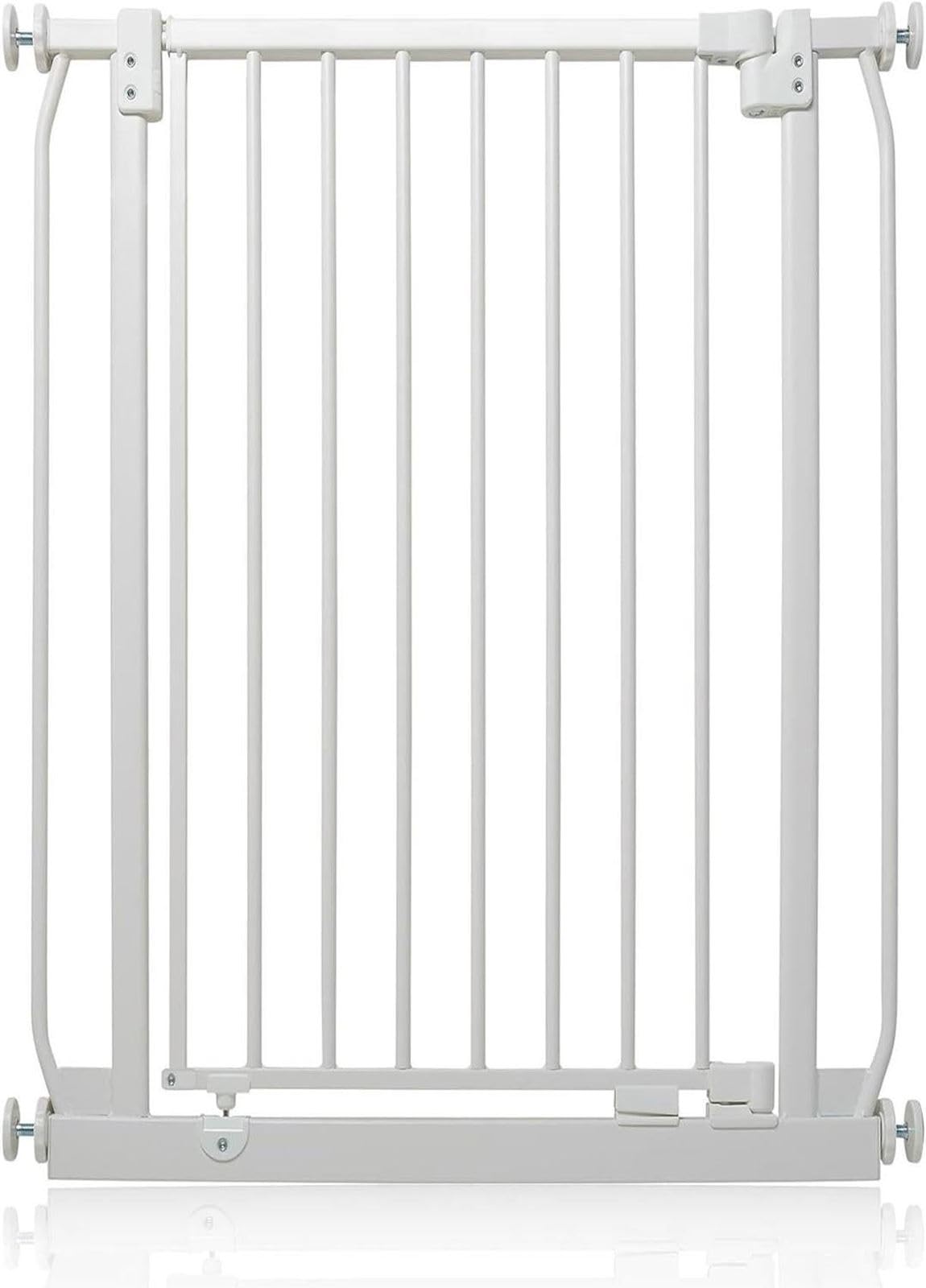 Safetots Extra Tall Elite Safety Gate65.5Cm74.5CmMatt WhiteExtra Tall 96.8Cm In HeightPressure Fit Stair Gate from B&Q