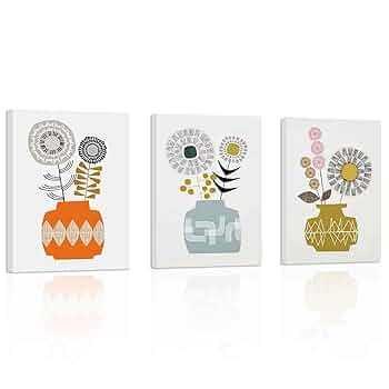 【更に値下げしました】壁掛け画 Amazon.co.jp: [XLOYP] アートパネル 花 デザイン01 アート