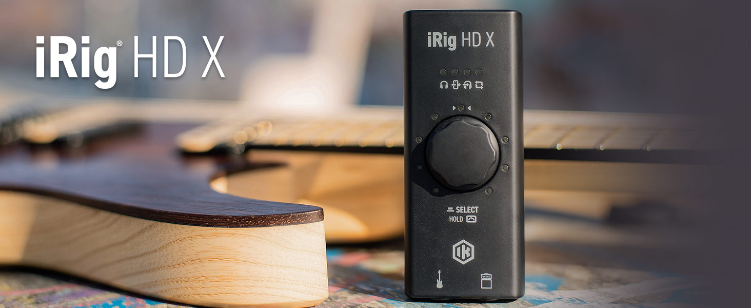 IK Multimedia iRig HD X ギター用インターフェイス iRig HD X - IK Multimedia | Hookup, Inc.