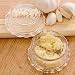 iPstyle Premium Garlic Press Rusher Twister Mincer, Garlic Twist Hand Presser Crusher Ginger Squeezer Slicer Masher Kitchen Tool (White)