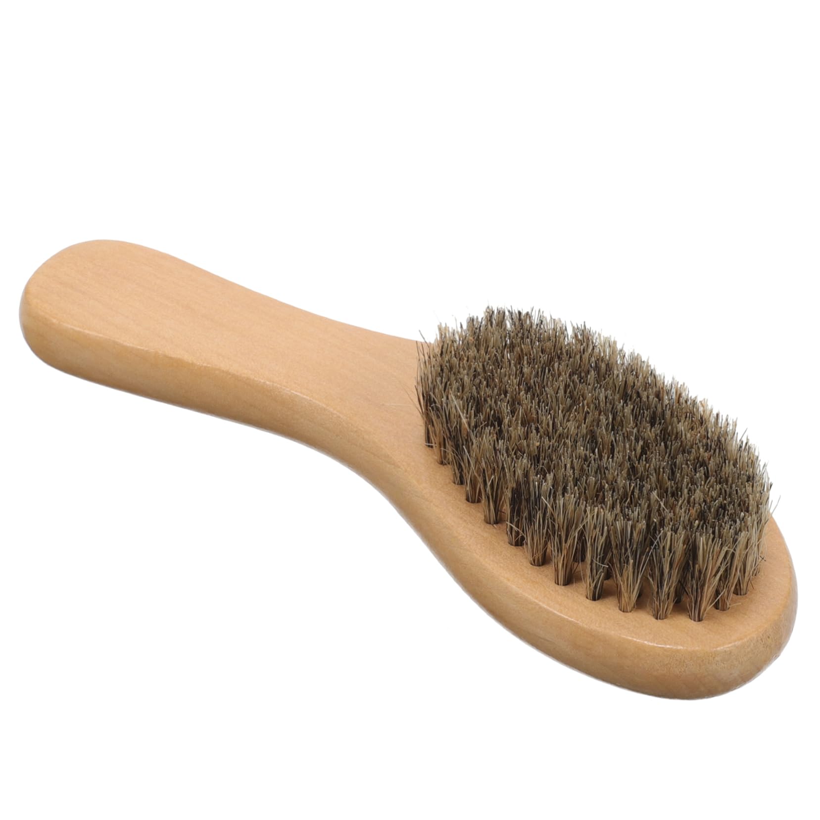 FOMIYES Soft Bristle Shoe Cleaner Brush with Bent Handle for Boot Cleaning and Polishing Durable and Gentle Brush for Shoes Soles and Hard to Reach