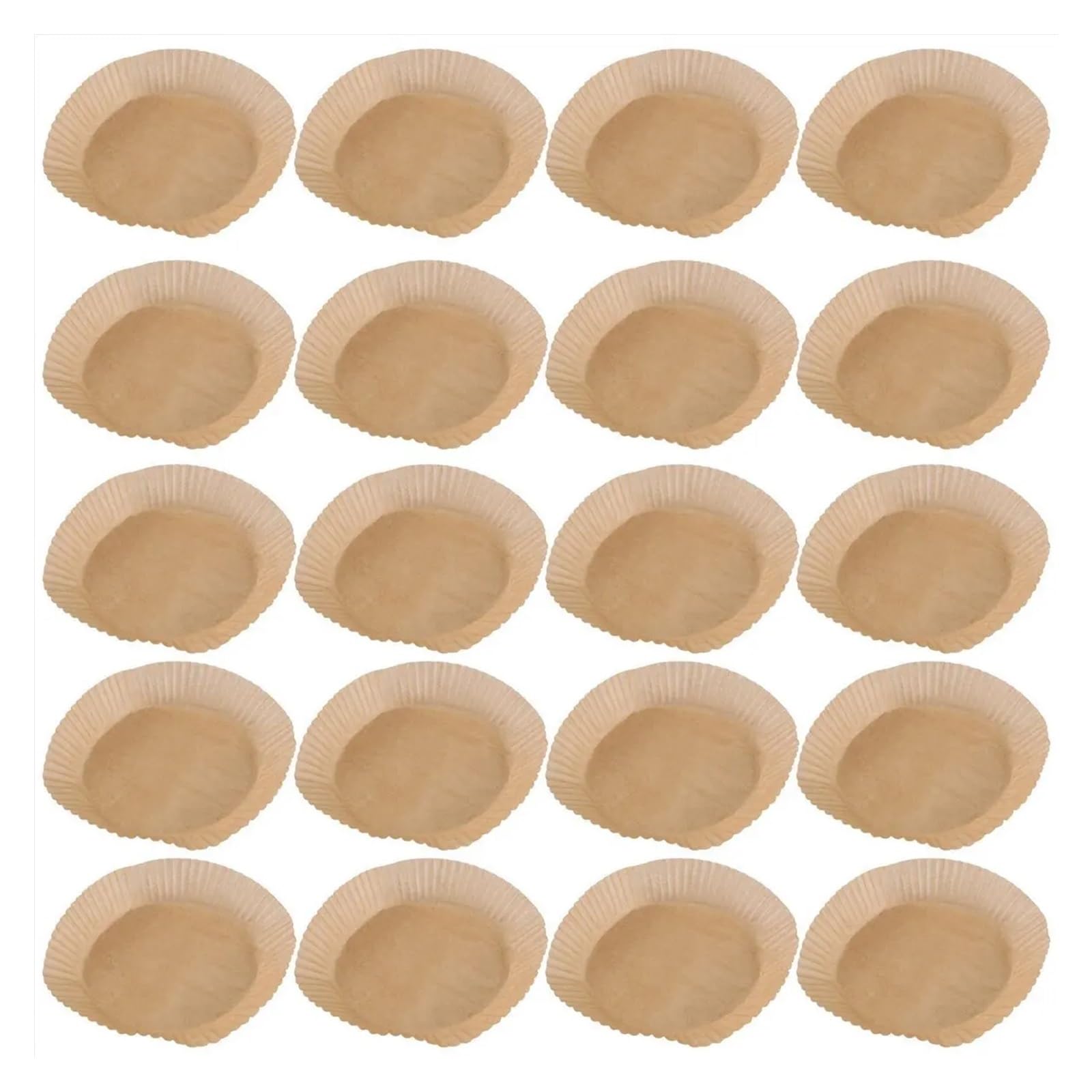 Papier sulfurisé, doublures rondes 16x4.5cm, 250 pièces