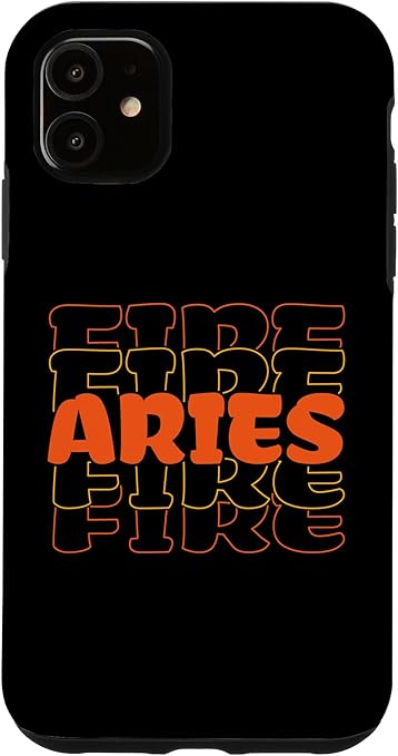 iPhone 11 Aries Fire Sign Zodiac Case