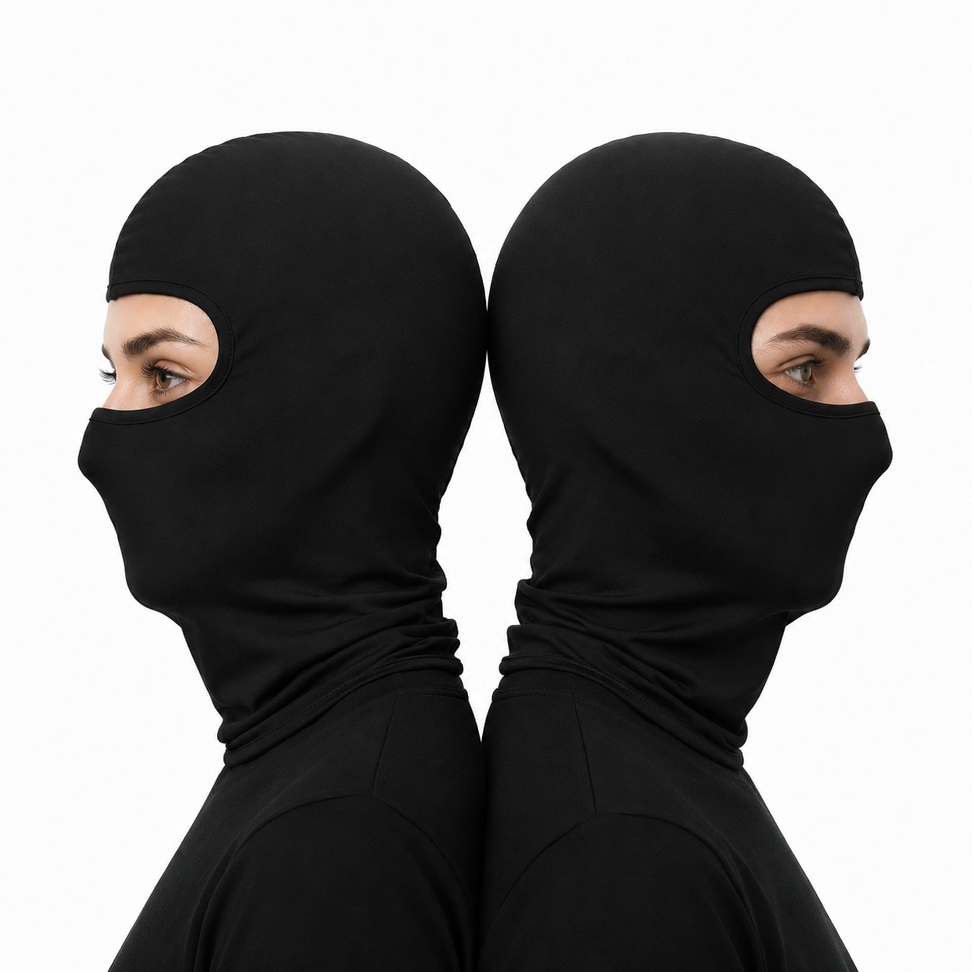 Kingsway® Full Face Cover Mask Use for Multi-Sports Activities, 4 Way Stretch, Quick Dry, Sweat Absorbing Fabric Helmet Liner, Biker Protective Riding Gear Balaclava for Men and Women-image-45
